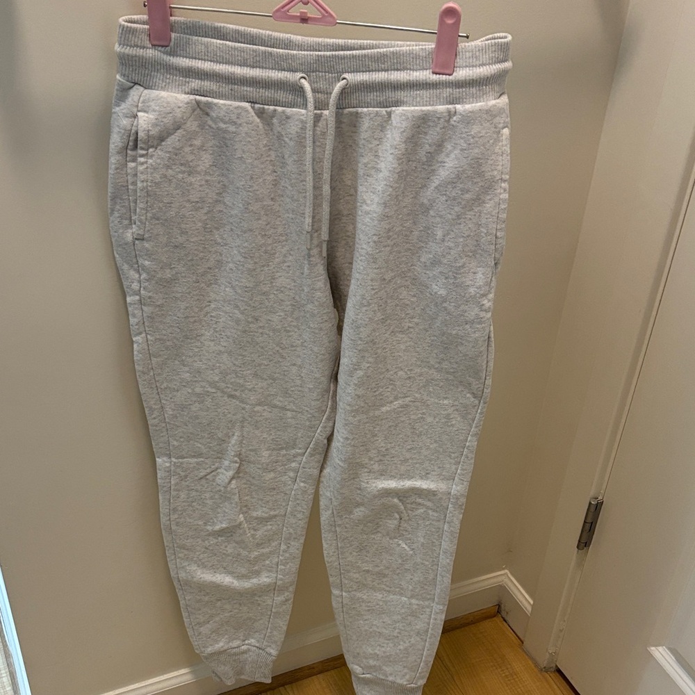 90 Degree By Reflex Gray Jogger Pants